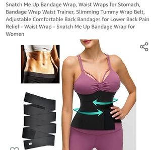 Snatch Me Up Bandage Wrap, Waist Wraps for Stomach